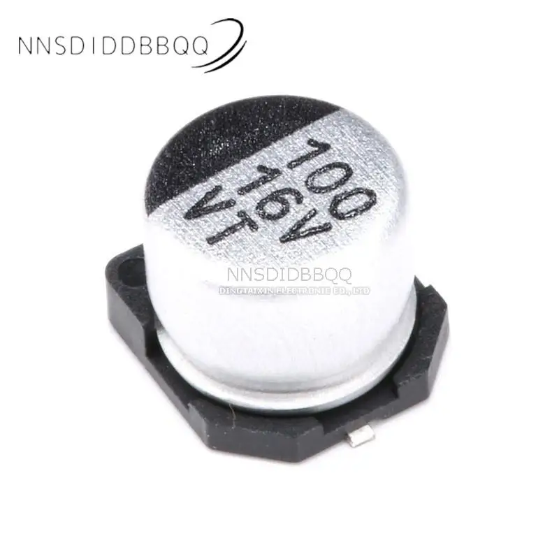 

SMD Electrolytic Capacitor Aluminum Electrolytic Capacitor 100UF 6.3V 10V 16V 25V 35V 50V 63V SMD Electrolytic Capacitor