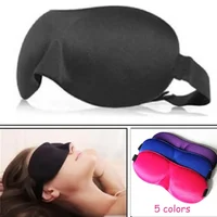 1Pcs 3D Sleep Mask Natural Sleeping Eye Mask Eyeshade Cover Shade Eye Patch Women Men Soft Portable Blindfold Travel Eyepatch 1