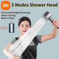 Xiaomi Shower Head 5 Modes Water Saving Adjustable High Pressure Showerhead Handheld Spray Hangable Bathroom Accessories ﻿ 1