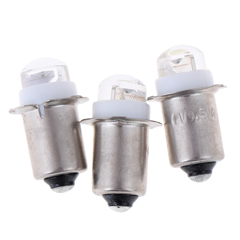 P13.5S 0.5w 3v 4.5v 6v LED Miniature Lamp For Flashlight Replacement Bulb Torches Work Light