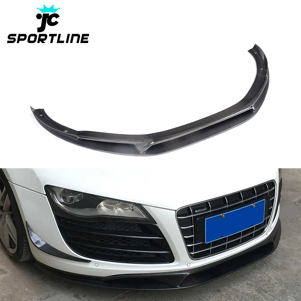 Gonna Labbro Paraurti Anteriore In Fibra Di Carbonio R8 Per Audi R8 V8 V10 Gt Spyder Convertibile 08-15
