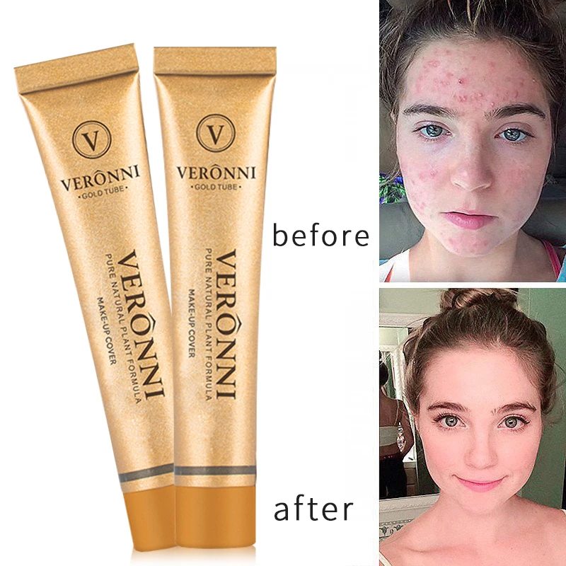Liquid Concealer Makeup Waterproof Foundation Face Cosmetics 30g