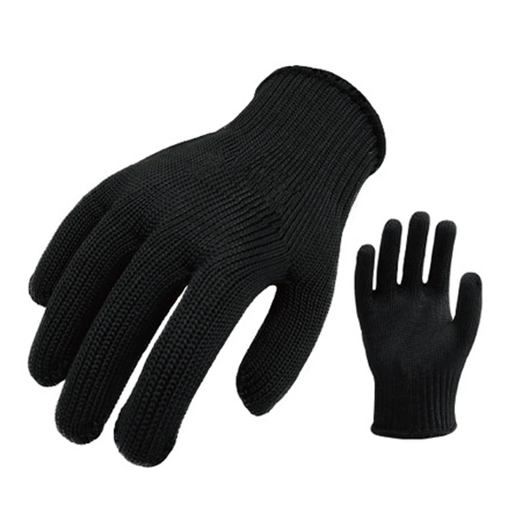 1Pc Stainless Steel Wire Cut Resistant Anti-Cutting Safety Protective Gloves Grade 5 Steel Wire Industrial Grade Gloves