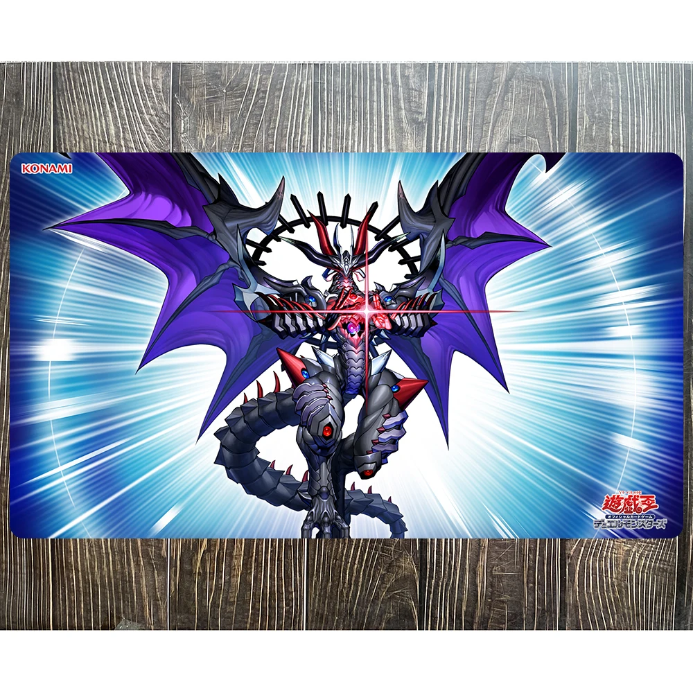 

Yu-Gi-Oh Playmat Chaotic Magical Dragon Mat Game Card Pad YGO KMC TCG OGC CCG YuGiOh Mat-135