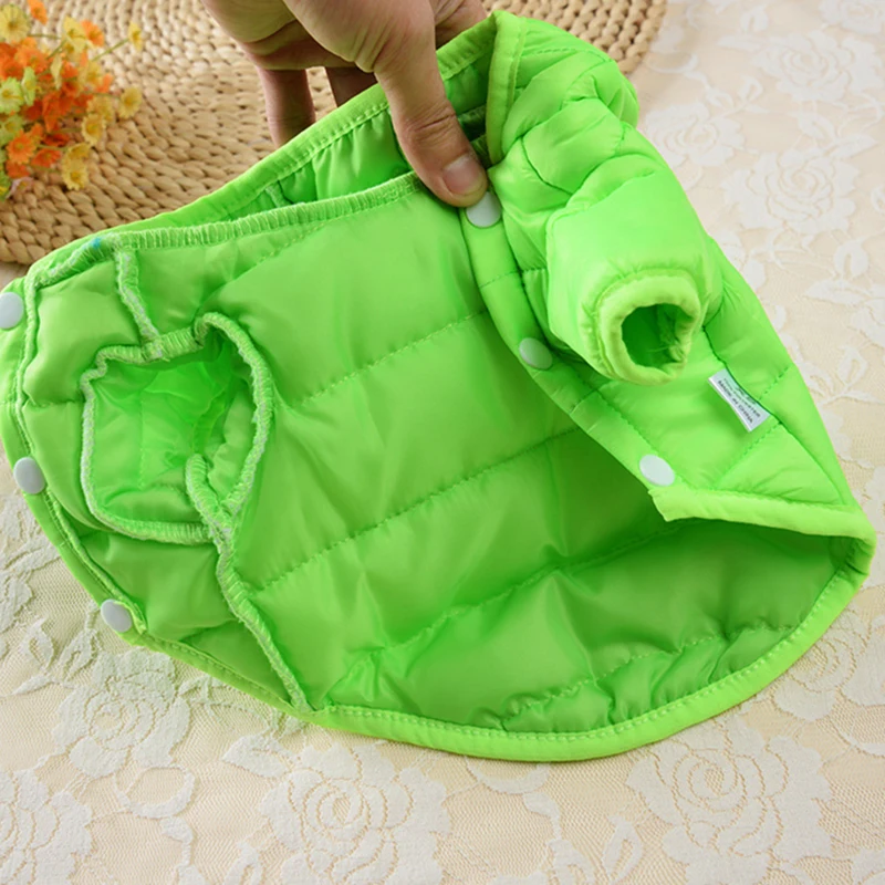 French Dog Clothing Winter Clothes For Dogs Pet Jacket For Dogs Puppy Pet Warm Down Jacket Waterproof Cotton Coat Chihuahua