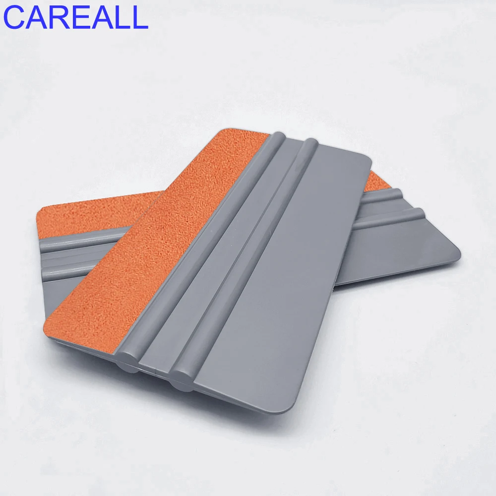 6 inch Suede Felt Squeegee Car Vinyl Wrap Carbon Film Sticker Decal Wallpaper Applicator Window Tint Tool Wiper Scraper CAREALL car wrapping tools,vinyl squeegee,window tinting squeegee,automotive film tools,window tint squeegee
