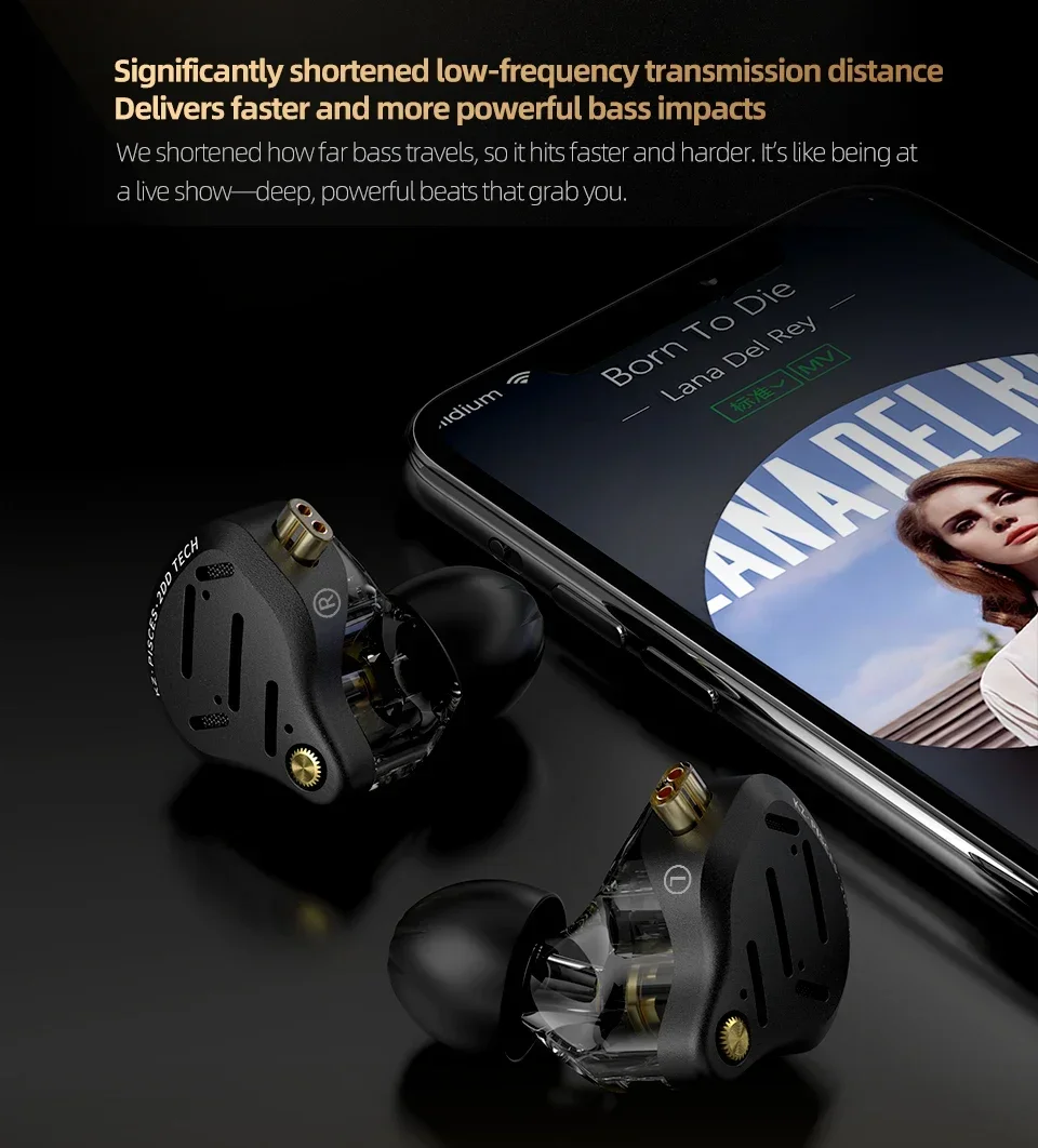 Dual Dynamic Driver In Ear Headphones With Sound Control Switch_voghion.com