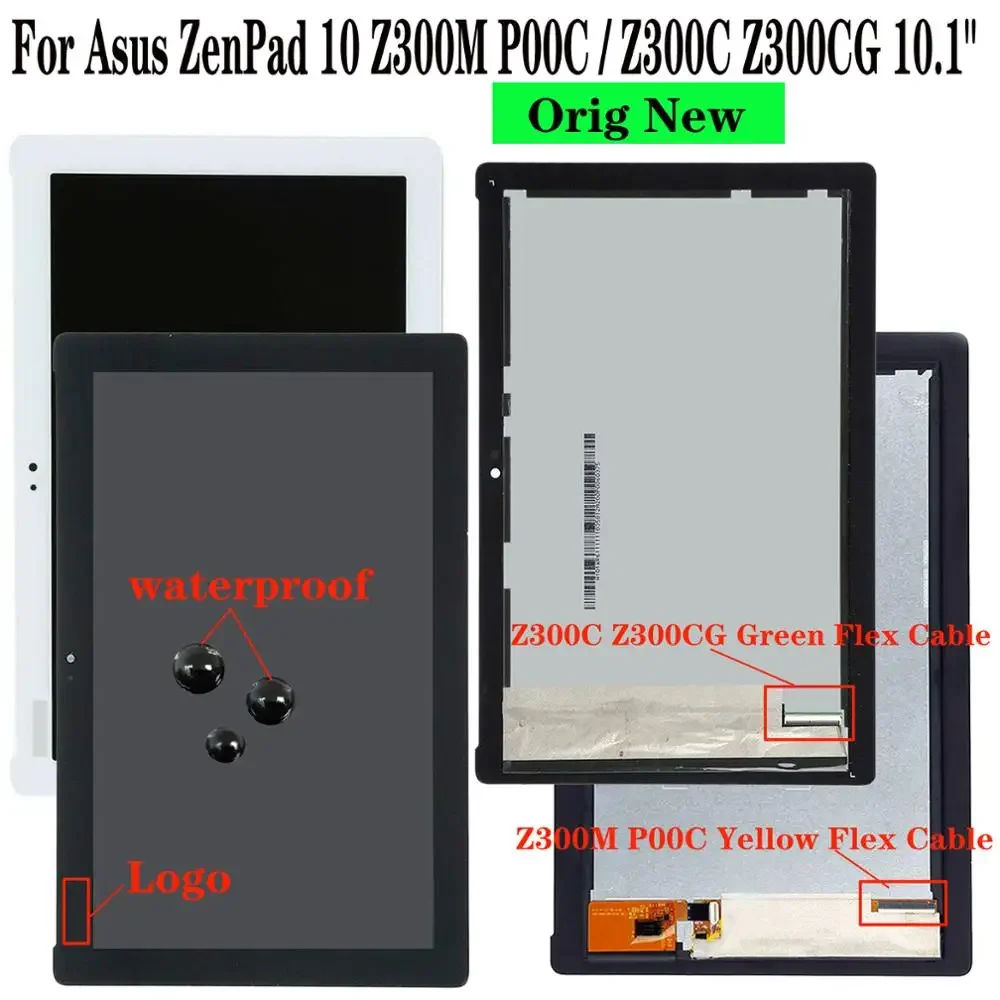 

Shyueda Orig AAA + для Asus ZenPad 10 Z300M P00C / Z300C Z300CG 5,5-дюймовый ЖК-дисплей, детали для телефона