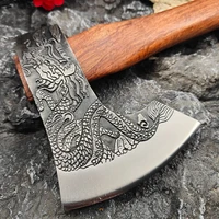Outdoor high hardness logging, obstacle removal, chopping wood, garden firefighting, emergency woodworking axe 2