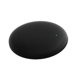 Smart Home WiFi IR Remote Control - Compatible with Voice Assistants (Black)