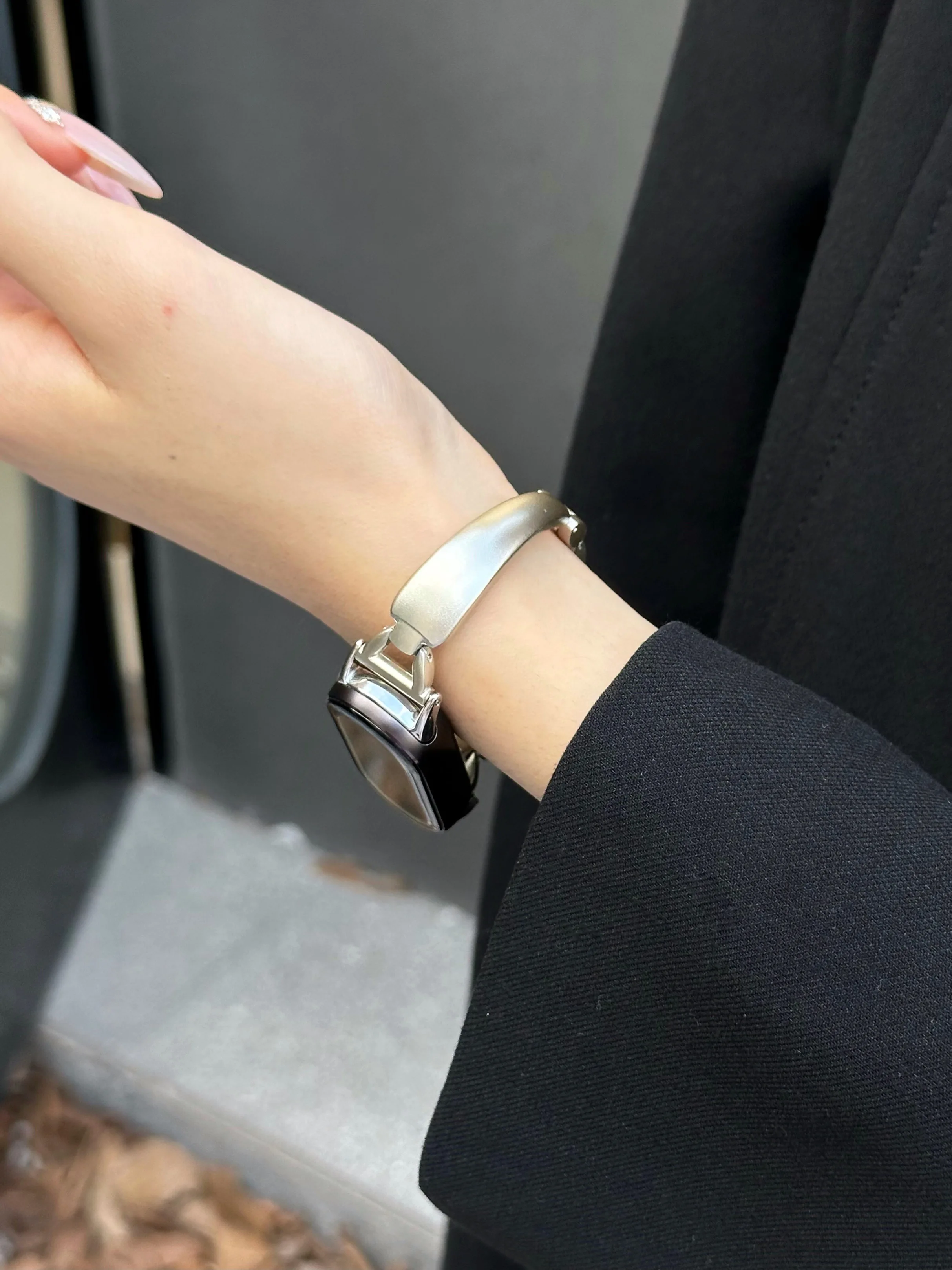 Edelstahlarmband für Xiaomi Mi Band 9 8/NFC Smart Armband Metallersatz für Miband 10 9 Smartwatch Correa Zubehör – Detail 16