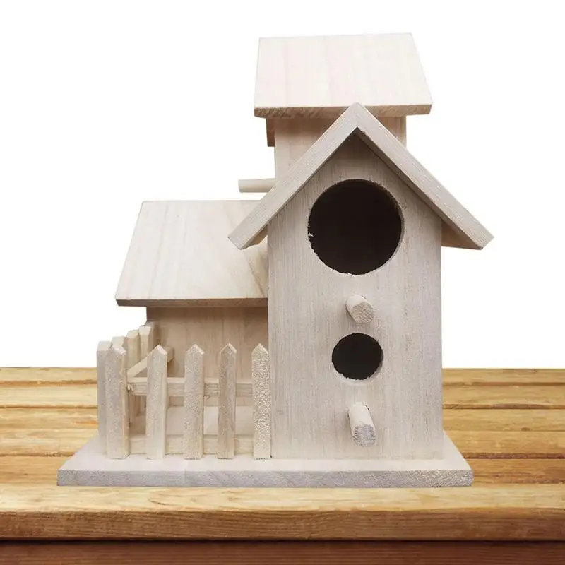 Unpainted Wooden Birdhouses Wood Birdhouses To Paint Wood Birdhouse To