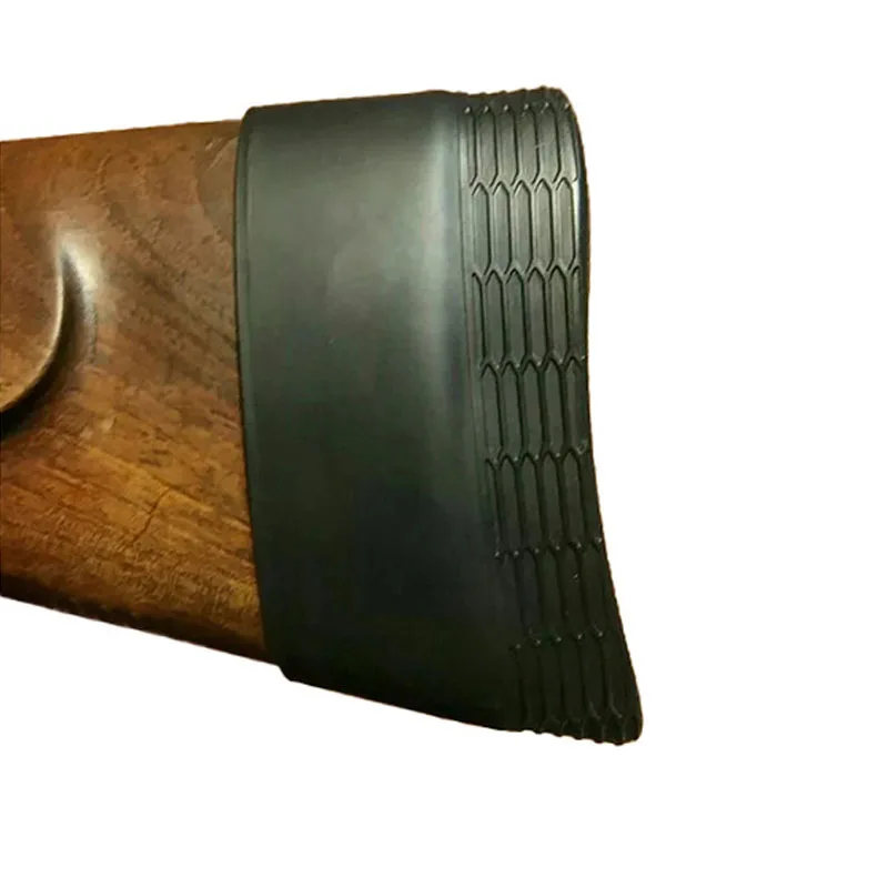 Hunting Rifle Recoil Rubber er Pad Shotgun Buttstock Shock Absorption Cushion Airsoft Shooting Extension Buttpads rubber rifle butt pad