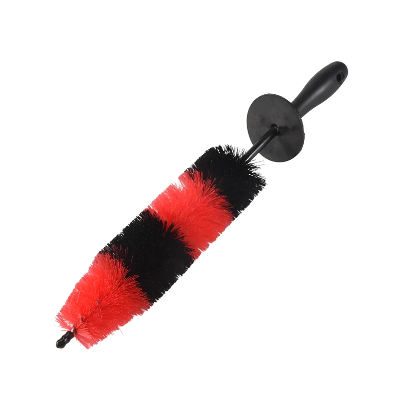 A96E-Car Wheel Wash Vehicle Car Motorcycle Wheel Tire Rim Scrub Brush Cleaner Washing Tool