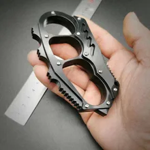 

Carbon Fiber Equipment Walking Survival Camping Hiking Outdoor Holder Finger Ring Pocket Portable EDC Tool Multifunction
