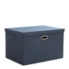 Cotton and Linen Covered Storage Box, Foldable Drawer, Wardrobe Storage and Organizing Box, Fabric Toy Storage Box 5