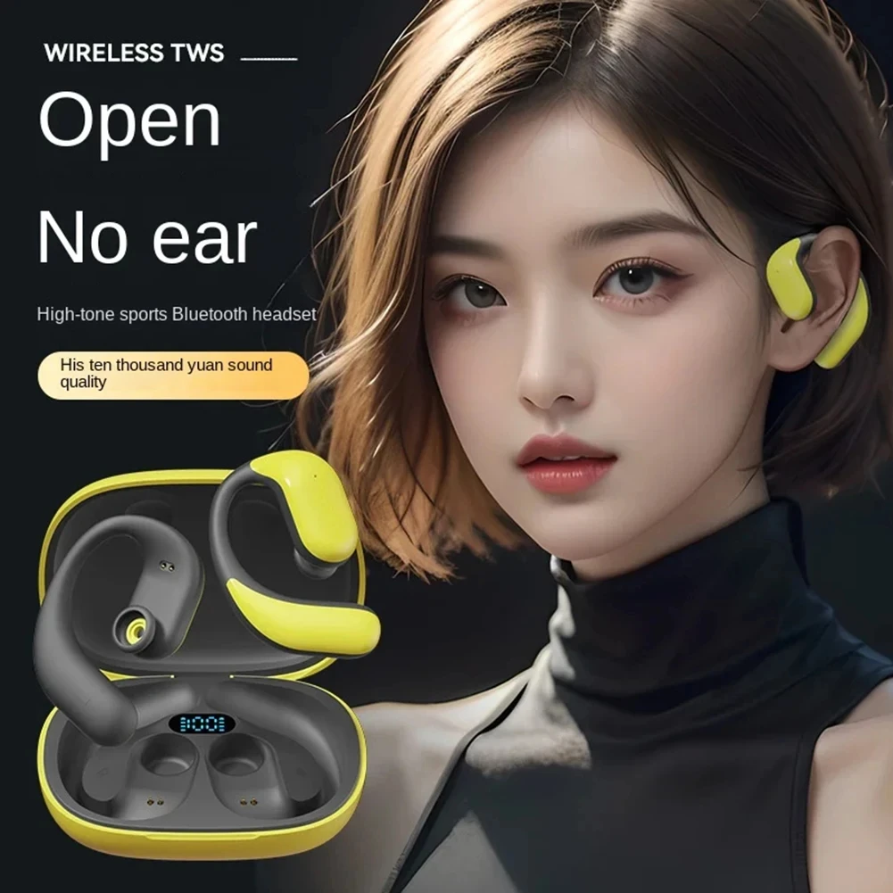 

New M65 OWS On Ear Bluetooth High Sensitivity Microphone Headset Noise Reduction Long Battery Life 360°panorama Headset