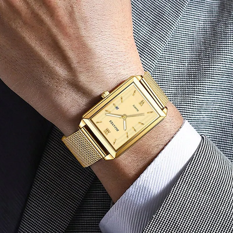 الرجال رقيقة جدا الفولاذ المقاوم للصدأ شبكة حزام س...