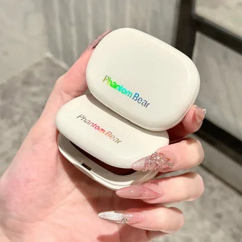 Heallor Monochrome Taro Purple Blusher Shadow Cream Mashed Potatoes Texture Cheek Blush Natural Lasting Multi-purpose Eye Shadow - Thumbnail 6