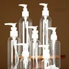 50/100/300/500ml Plastic Refillable Pump Bottle with Lotion Pump Dispenser For Lotions Shampoo Cleaning Products Aromatherapy