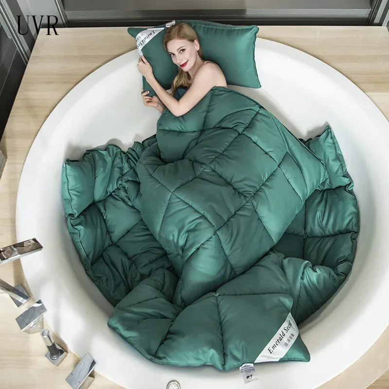 

UVR 95% White Goose/Duck Down Duvet 200*240 Winter Warmth Thick Down Duvet Five-star Hotel Duvet 100% Pure Cotton Duvet