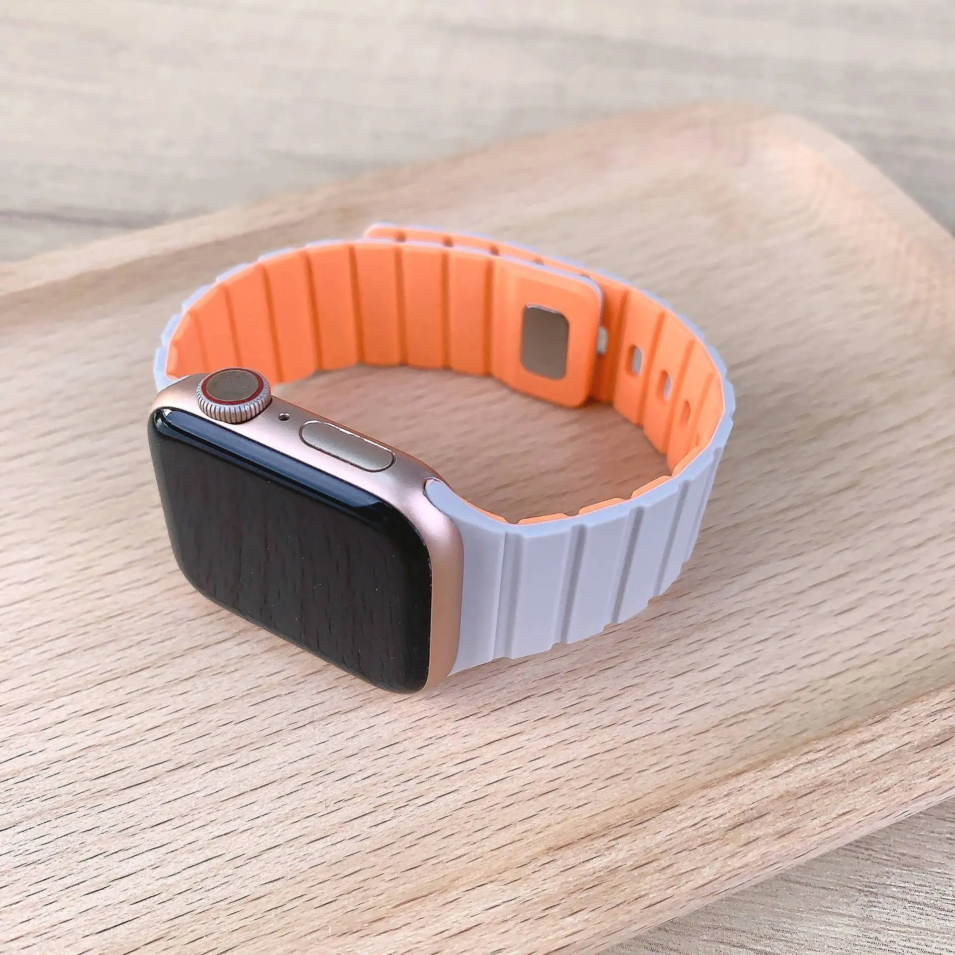 Magnetic Silicone Wristband Strap