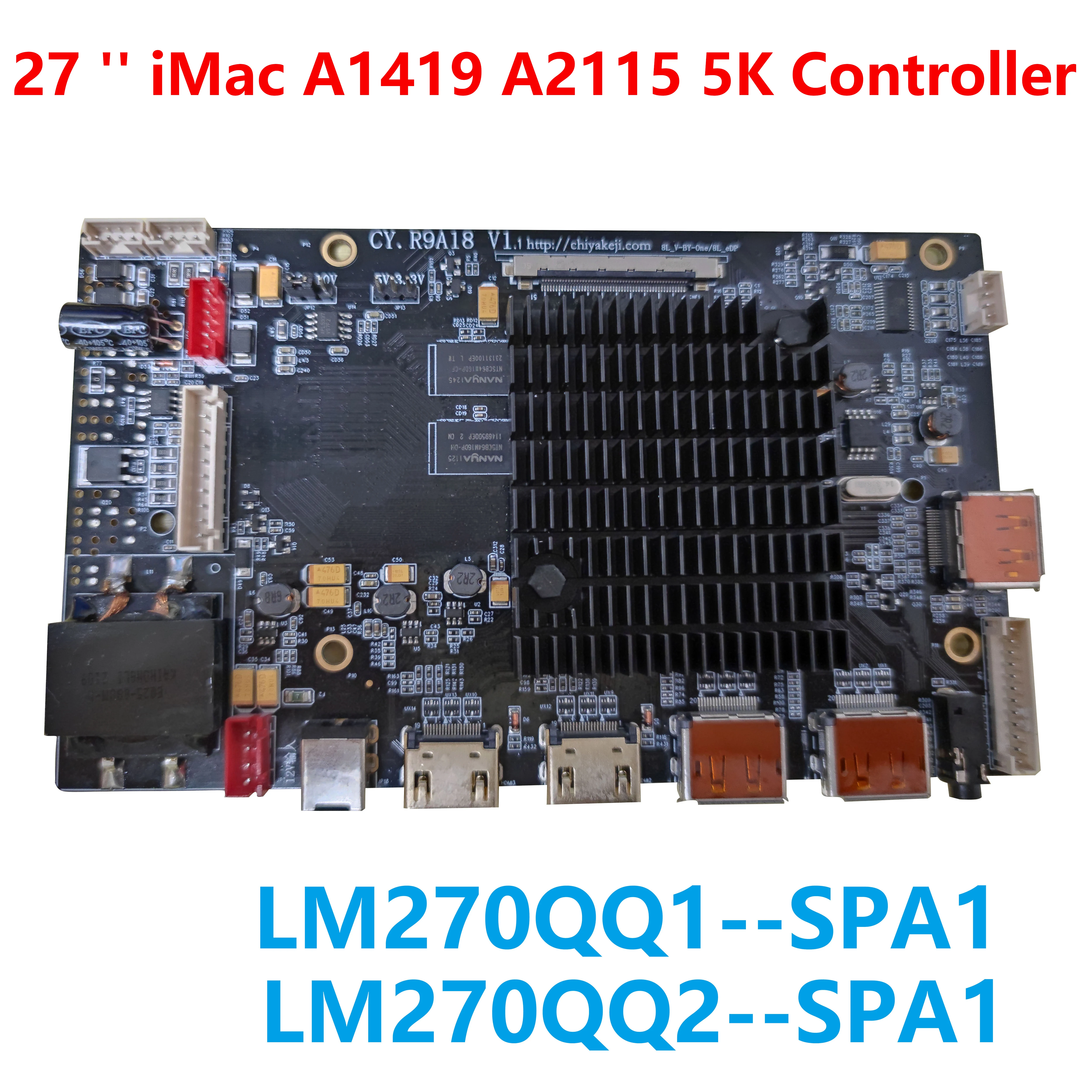 27 '' iMac A1419 A2115 5K LCD Controller DP 1.4 Type-c