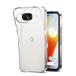 Ultra Thin Clear Silicone Phone Soft Case - Transparent Shockproof Back Cover - Google Pixel 6A