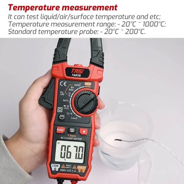 Pinza amperimétrica FLUKE CA/CC de 1 A a 1000 A i1010 – MechanixGear