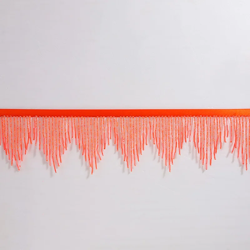 Golden Silver Crystal Pendant Beaded Fringe Lace Rhinestone Tassel DIY Clothing Fabric Accessories Curtain Lamp Trim 3/1 Yards tassel fringe,tassel decoration,tassel accessories,tassel trim
