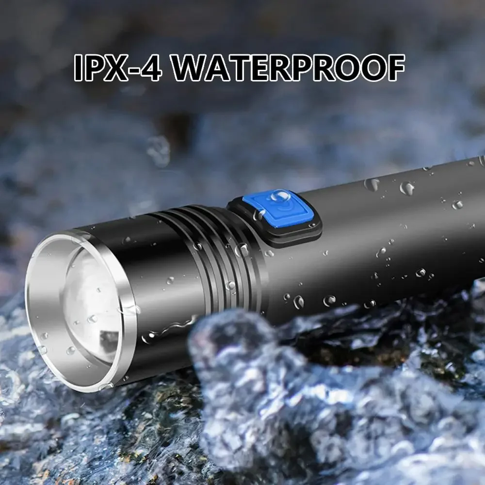 395nm UV 손전등 Zoomable Blacklight USB 충전식 자외선 애완 동물 소변 감지 경화 조명을위한 자외선 손전등