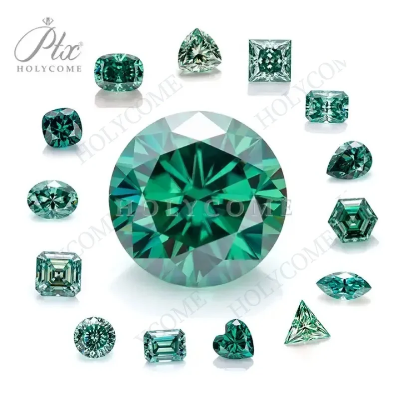 0,1-10CT Moissanit, ovale Form, leuchtendes Blau, Primärfarbe, VVS1, DIY-Ring, Halskette, Ohrringe, Hauptmaterialien, Perlen für die Schmuckherstellung – Detail 29