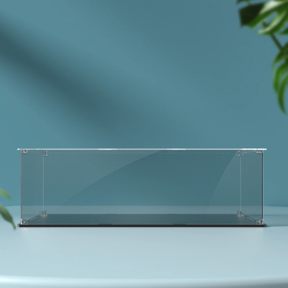 Acrylic display box for lego 42156 display case for PEUGEOT building block dustproof  clear model car storage box 55x26x17cm 5