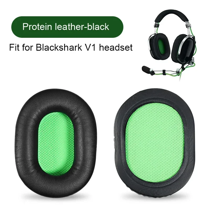 Soft Foam Earpads para Gaming Headphones, Earpads, Esponja, Almofada Substituição, RAZER, BlackShark, V1, V2, V2X, Headset