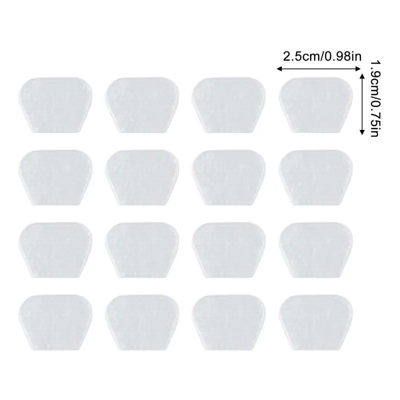 Guitar Pick Grip 16X Non-Slip Soft Grips Adhesive Grips For Electric Guitar Acoustic Banjo Bass Pick Accessories