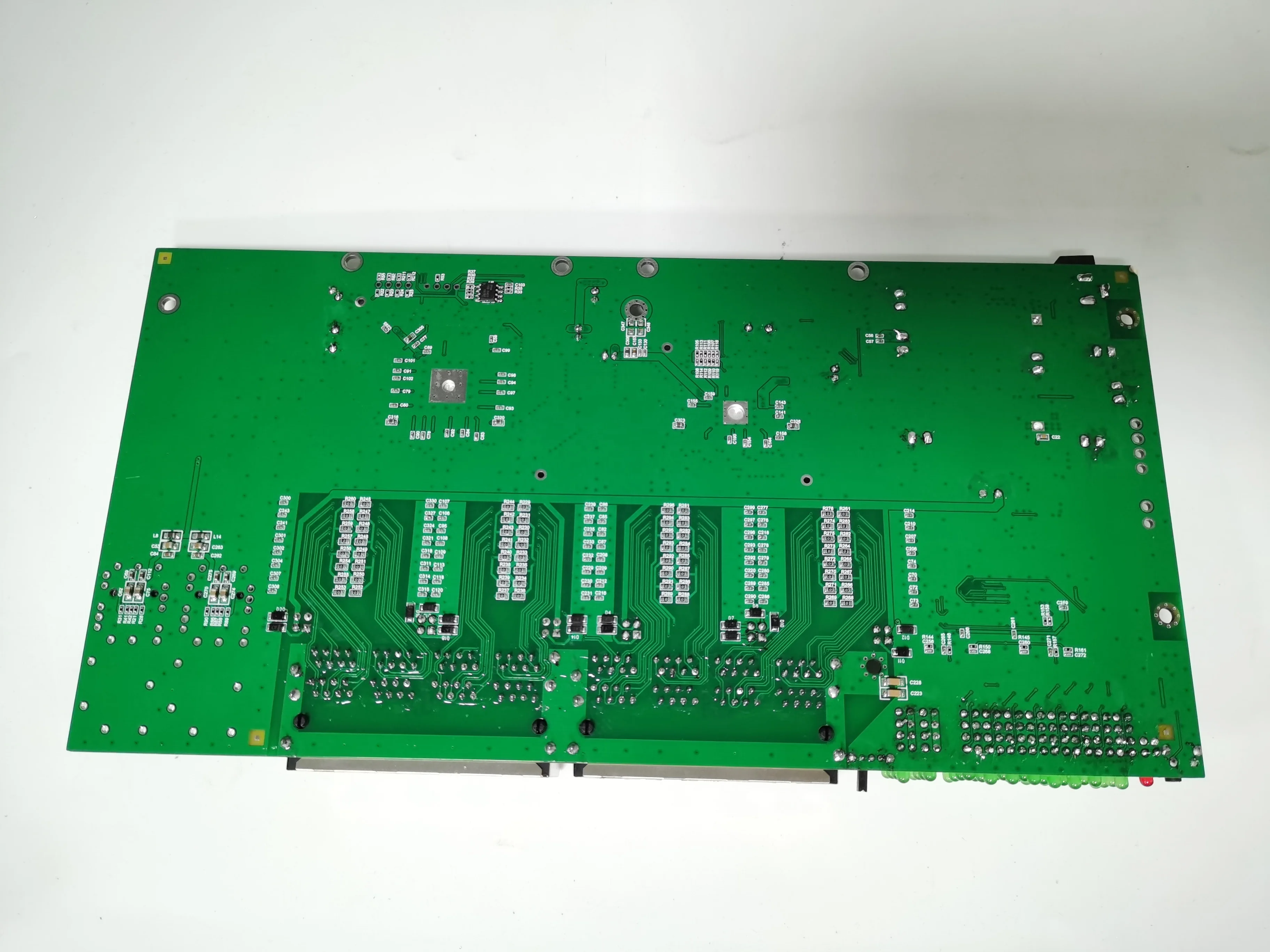 16 Port 10/100/1000M Reverse POE with 2 Gigabit SFP port LAN Reverse POE PCBA