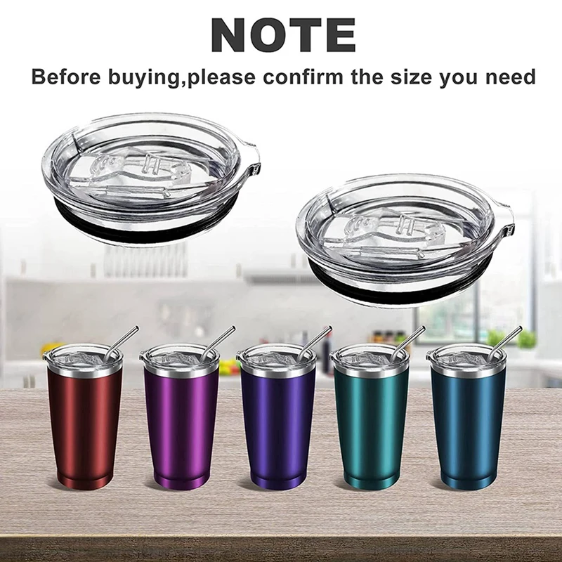 20Oz Tumbler Replacement Lids Spill Proof Splash Resistant Lids Covers For Yeti  Rambler And More Tumbler Cups - AliExpress