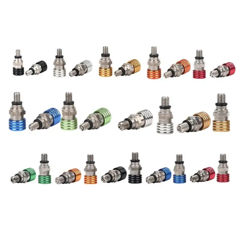 

2pcs Fork Bleeder Relief Valve M4 M5 Replacement Fork Relief Valve Prevents Fork Seal Damage Releases Excess Air Pressure