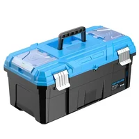 Large-capacity Portable Carrying Tool Box Case Electrician Work Shockproof Empty Toolbox Screwdriver Tool Storage Box Organizer 1