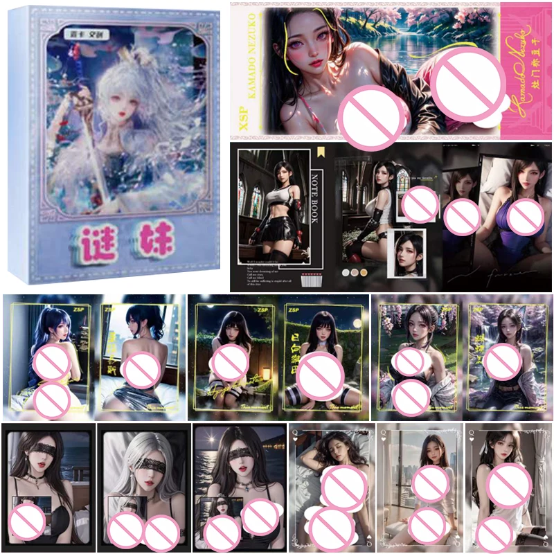 

Goddess Story Card Sexy Bikini Card Nude Uniform Black Silk Sexy Girls Big Breasted Collection Waifu Cards Beautiful Woman Toys
