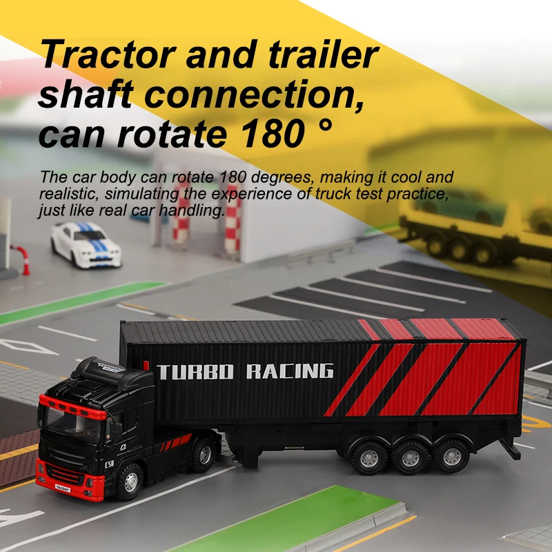 Camion semi-remorque RC Turbo Racing 1:76 C50 - RTR ou Tête