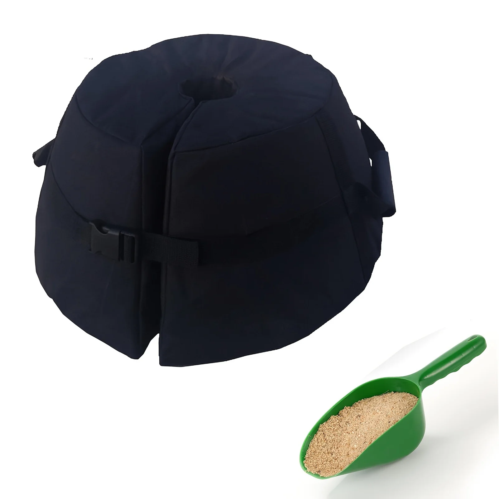 Round Umbrella Base Weight Bag,seaside travel with shovel,round platform fixed sandbag,advertising shed,tent fixed sandbag