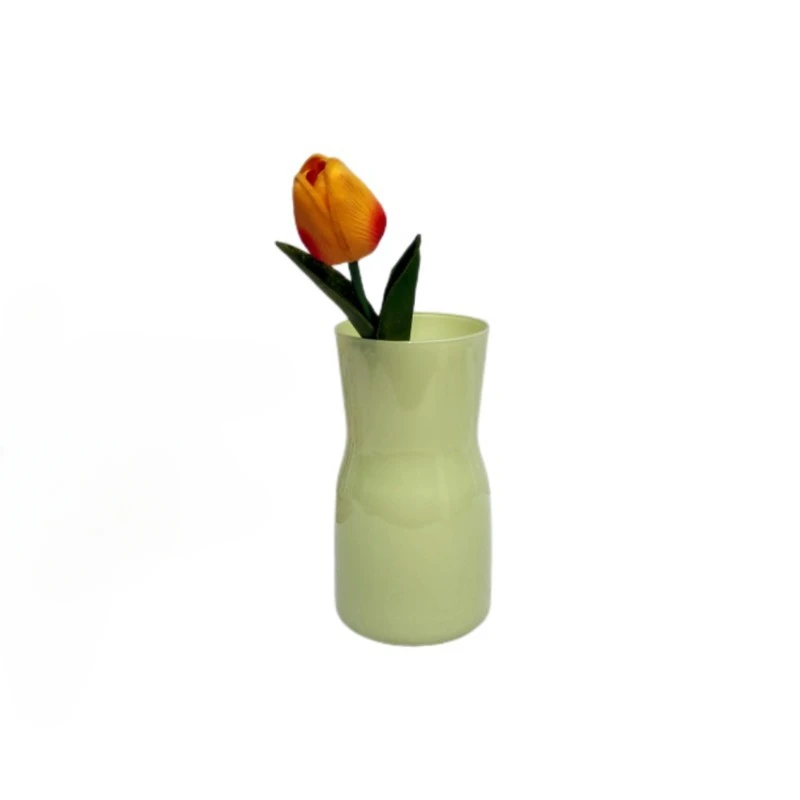 

New Chinese Cream Glass Vase Home Design Decoration Hydroponic Creative Vase Decoration