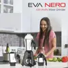 Eva Nero Mixer Grinder 650 watts - 110V Chef's Whisk, Flat Mixing Paddle, Dough Hook, 5