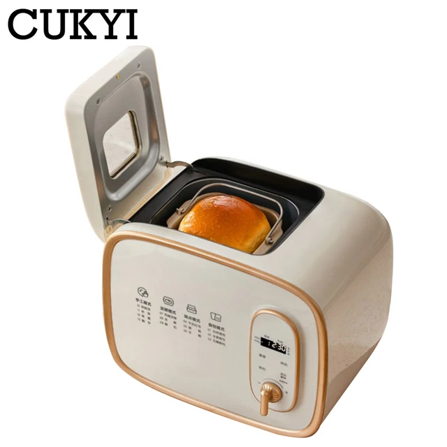 DMWD 750G Multi-Functional Mini Bread Maker Ice Cream Fermenter Machine  Intelligent Easy Bread Machine Breadmaker Cooking Tool - AliExpress