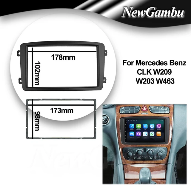 Achetez en gros Fascia Autoradio Pour Mercedes-benz A-klasse(w168