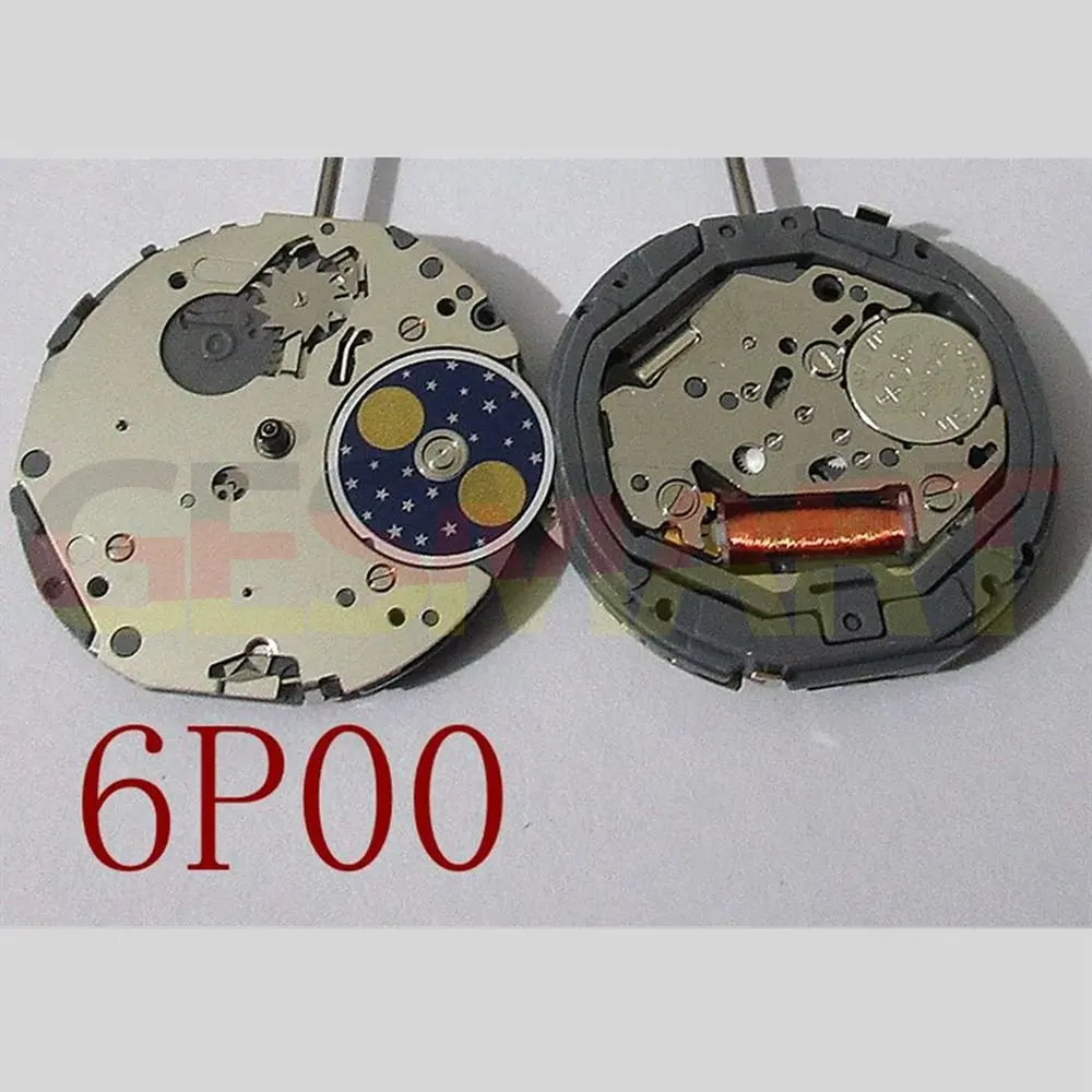Часовници с кварцов механизъм Miyota 6P00, части за ремонт, заместващи 6300