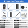 Baofeng BF-18L Walkie Talkie Tri Band Wireless Copy Frequency 999CH NOAA Long Range Type-C VHF UHF Portable Ham Two Way Radio 6