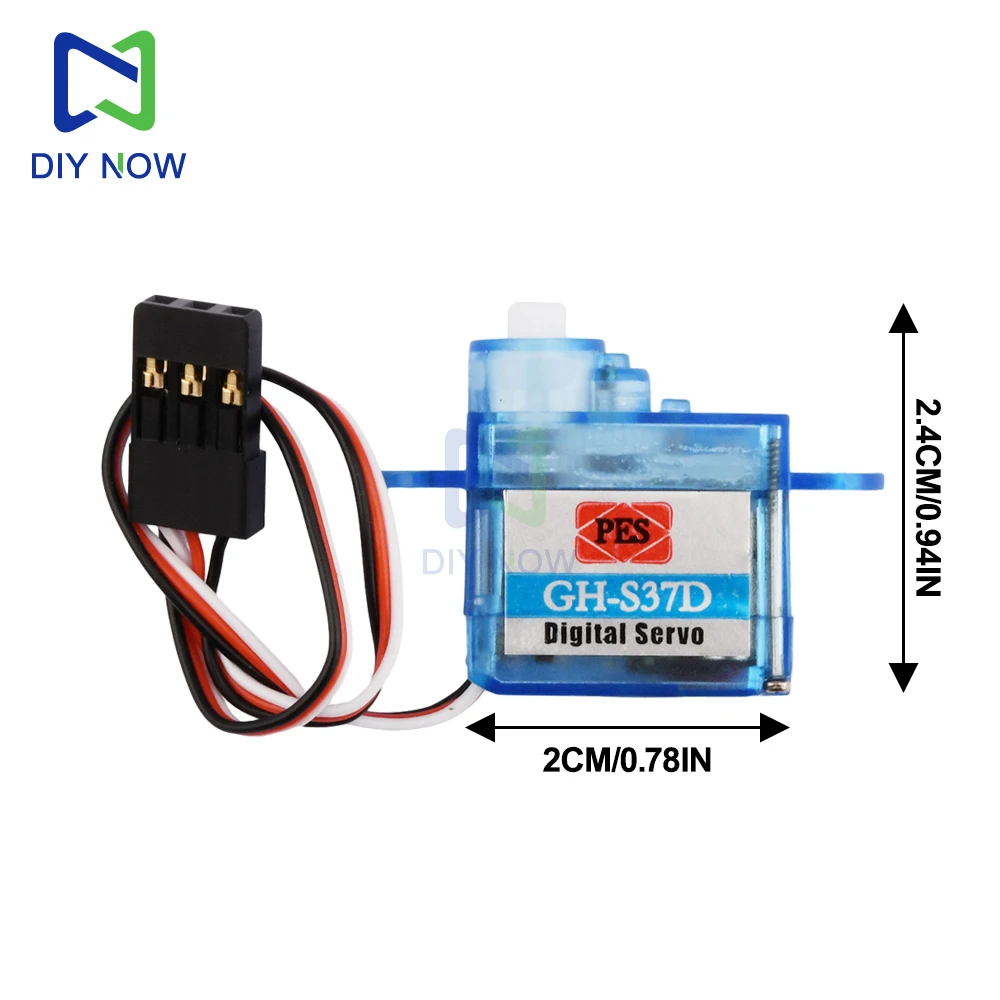 Servo numérique 3.7g ultra-léger haute précision pour RC