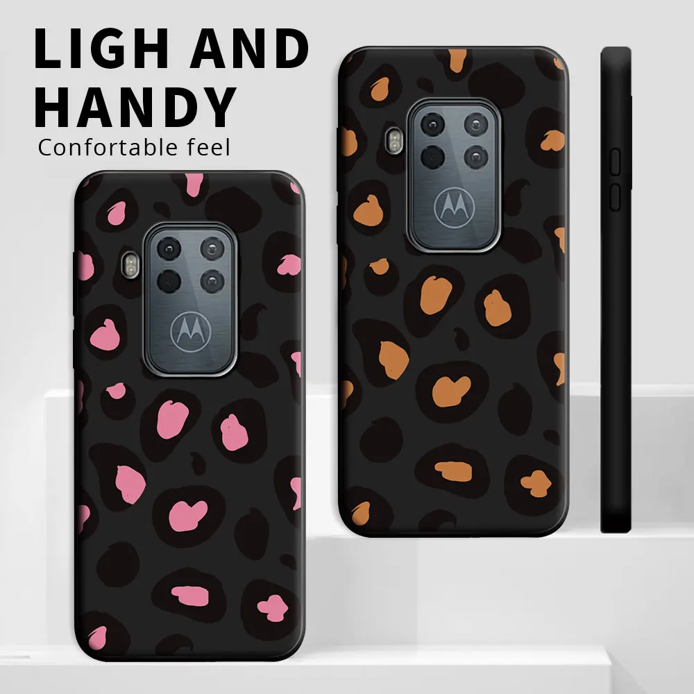 Shockproof Silicone TPU Phone Case - Durable Back Cover for Motorola Moto One Series